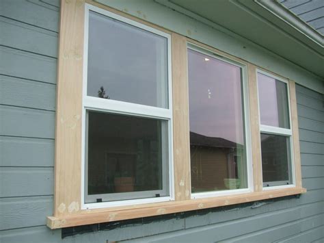 windows with built in trims metal exterior house|outside window sill exterior aluminum.